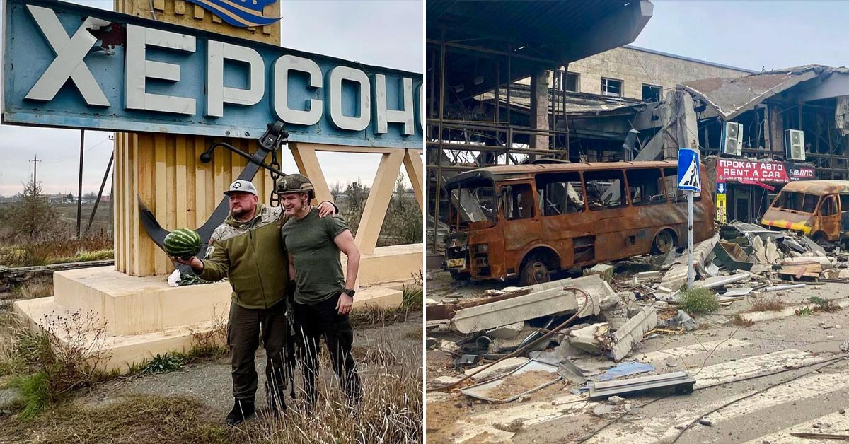 Арсен Мирзоян про освобожденный Херсон