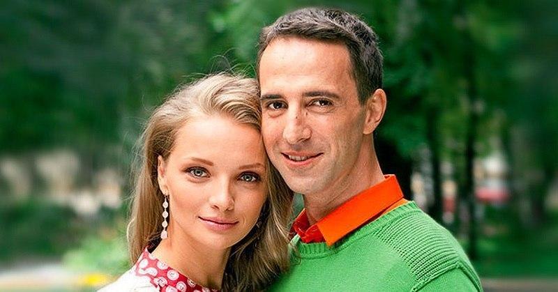 Вилкова и Любимов с детьми