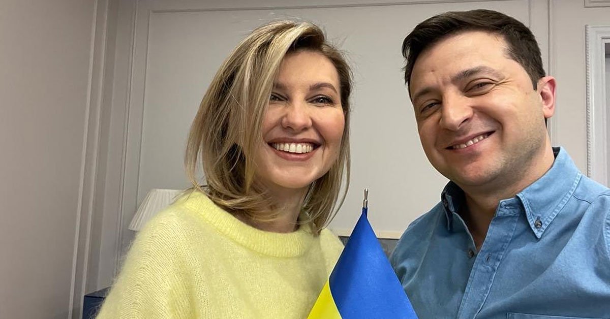 елена зеленская высказалась о муже