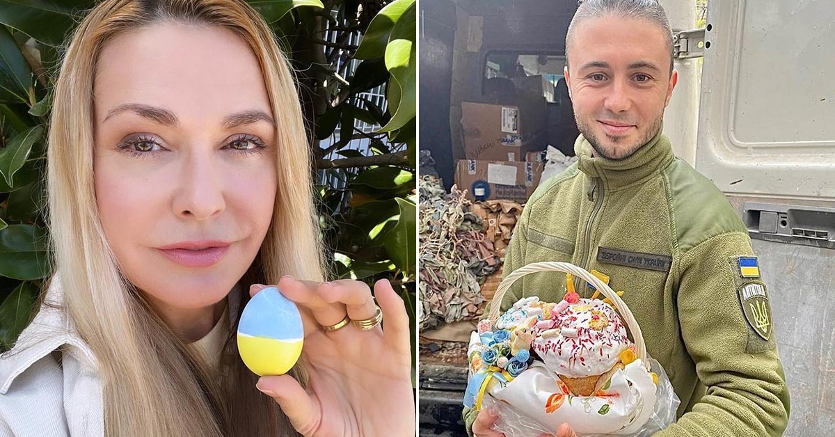 как украинские знаменитости отпраздновали пасху