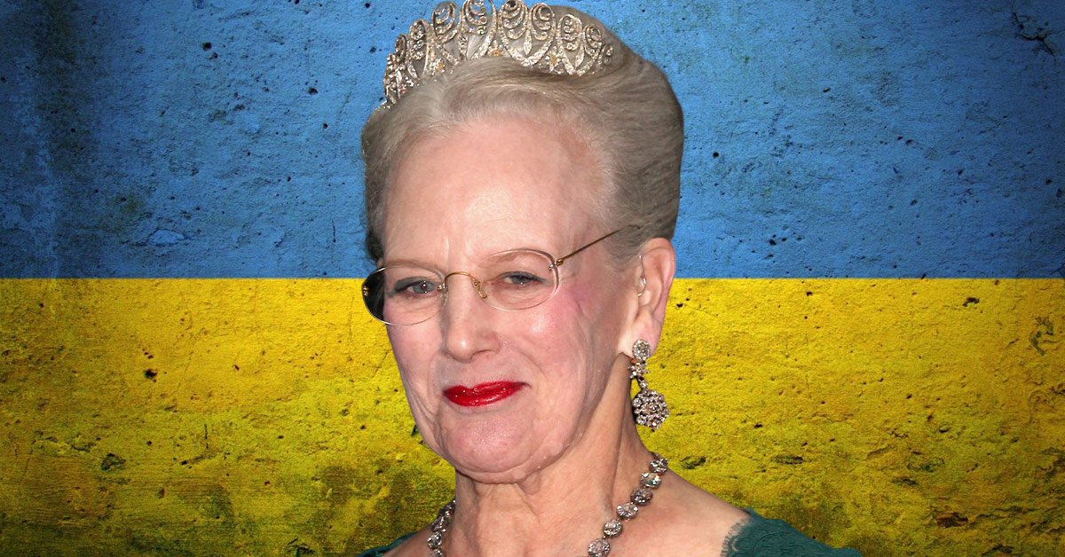 Маргрете II обратилась к украинцам