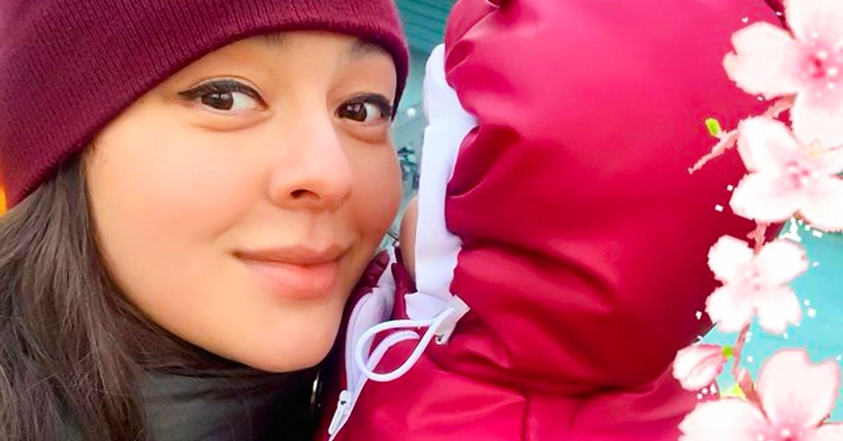 марина кравец показала дочь