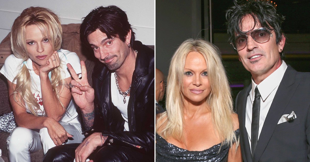 памела андерсон встретилась с бывшим