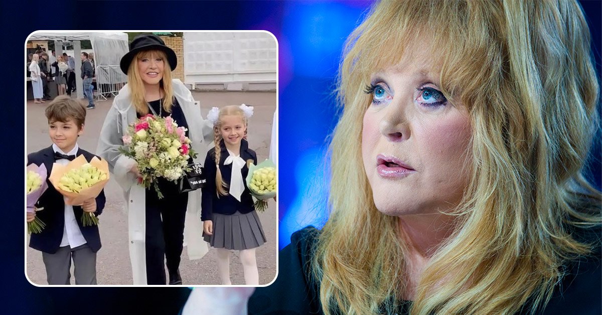 Пугачева отвела детей в московскую школу