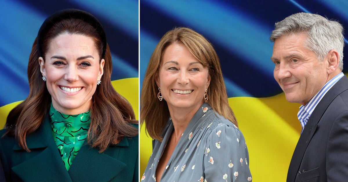 родители кейт миддлтон помогают украине