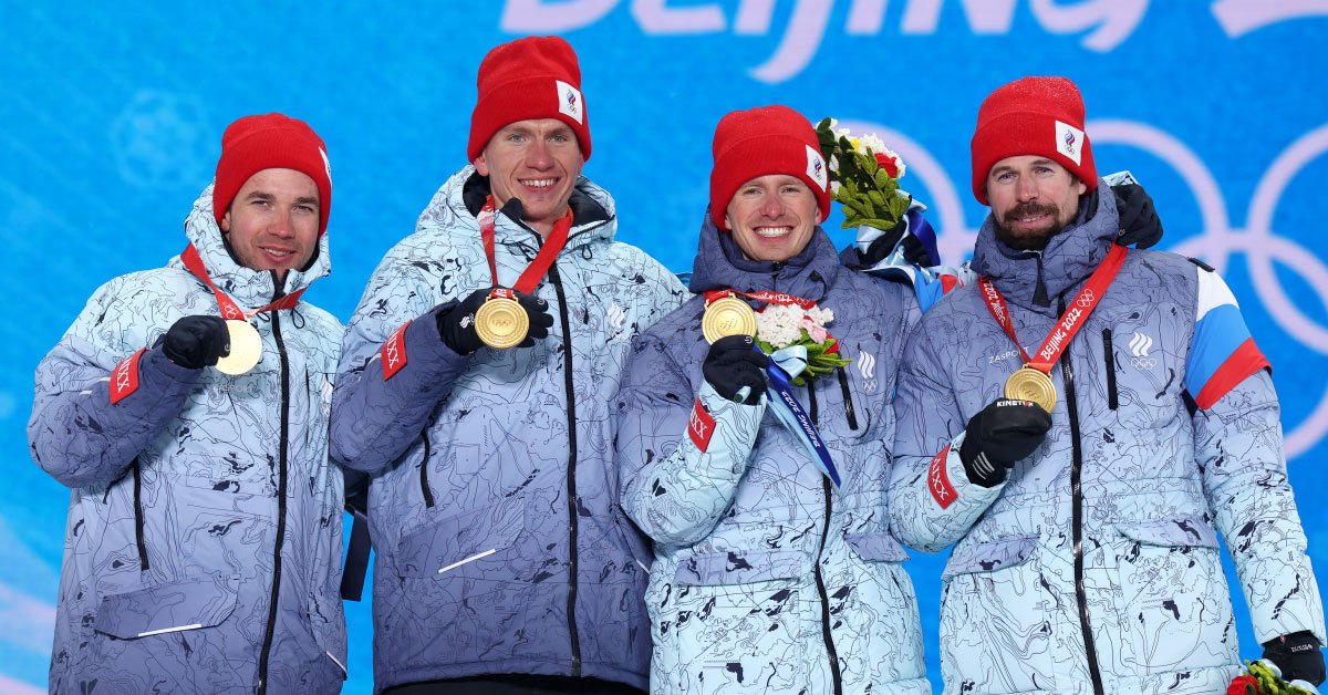 российские лыжники