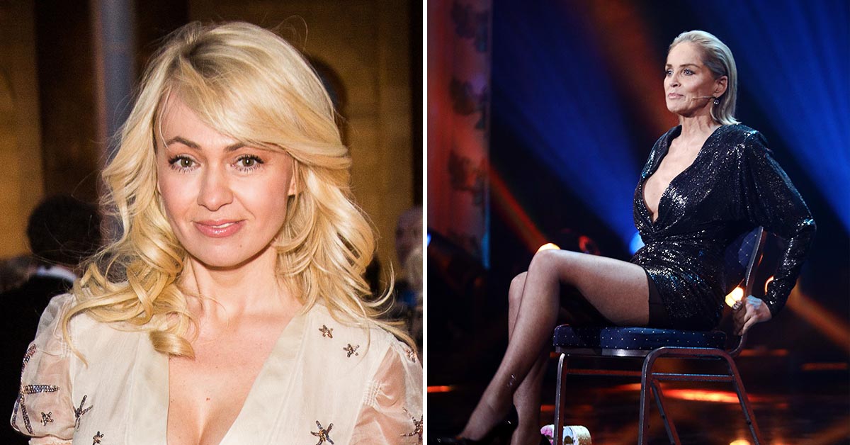 рудковская повторила образ шэрон стоун