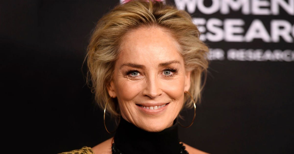 Шэрон Стоун на фотосессии Vogue