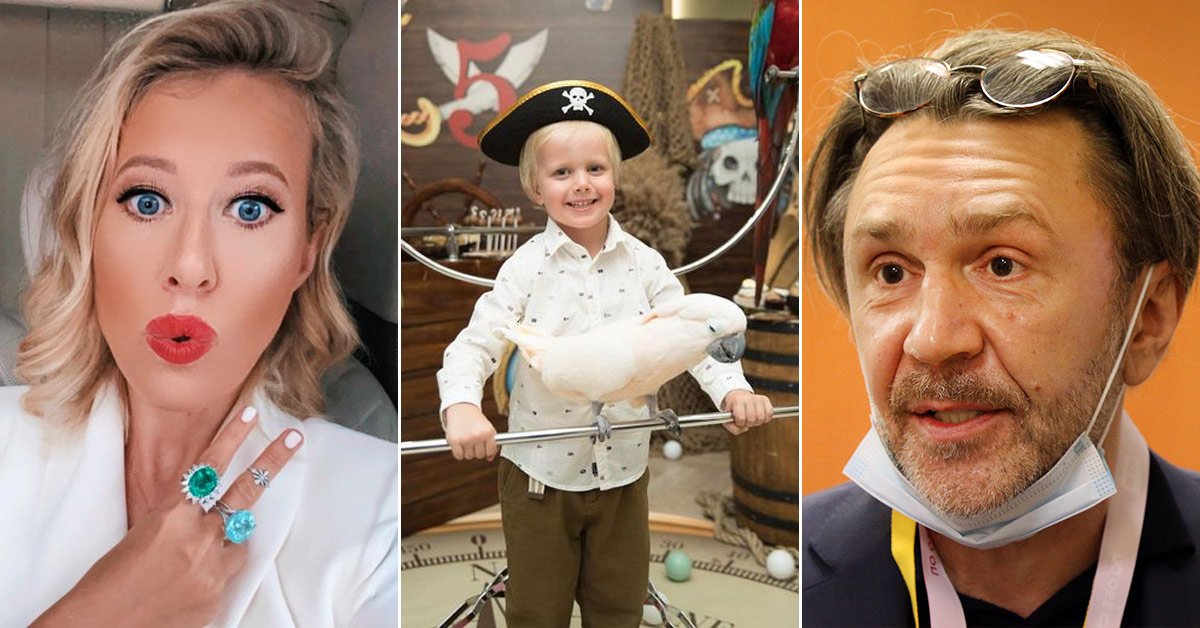 Шнуров оскорбил Собчак и ее сына