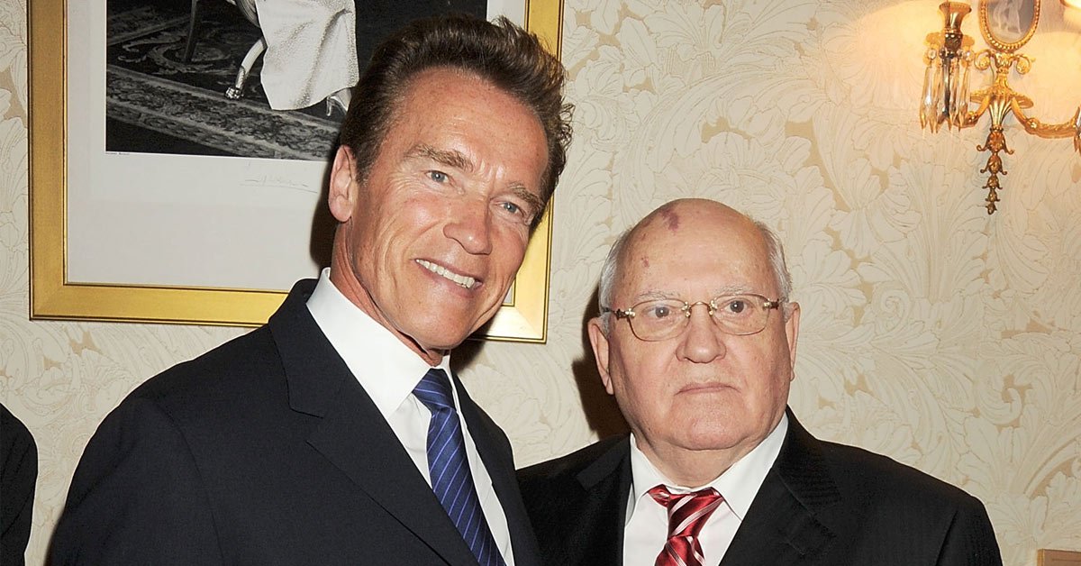 шварценеггер и горбачев