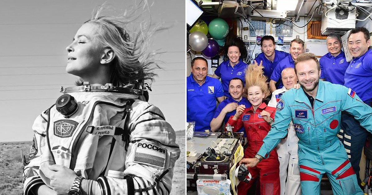 Юлия Пересильд рассказала о стыковке с МКС