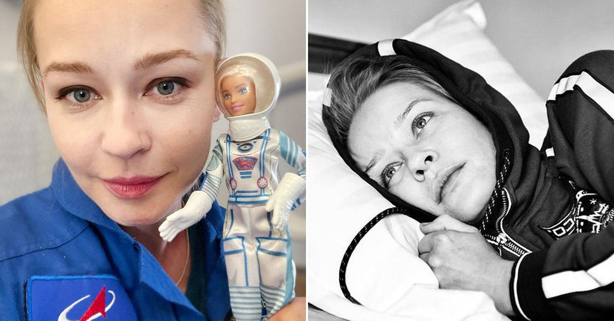 Юлия Пересильд вернулась с МКС