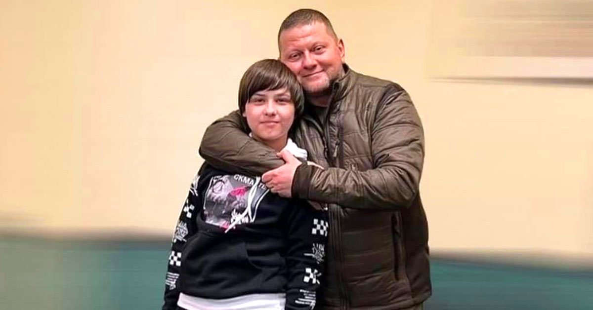 Залужный осуществил мечту мальчика